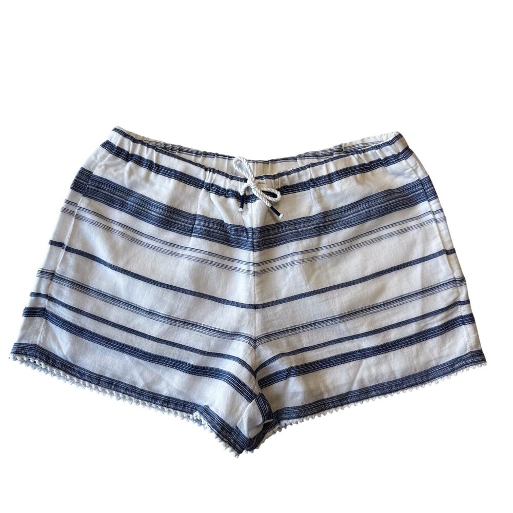 Polo Ralph Lauren Striped Shorts Medium Nautical Coastal Preppy Cotton Hamptons - Picture 12 of 16